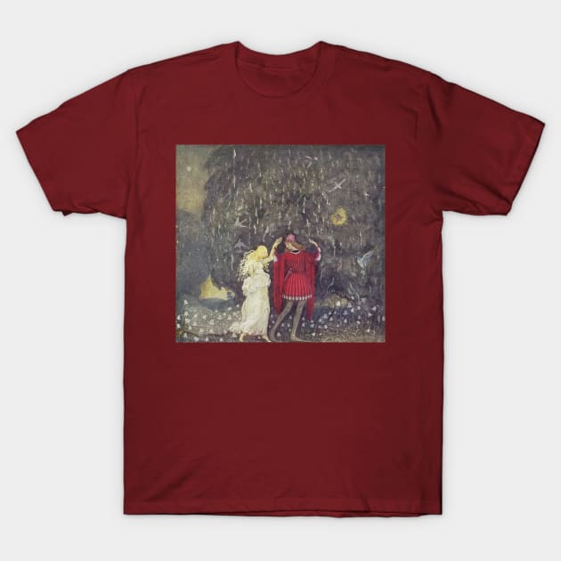 The Golden Key - John Bauer T-Shirt by forgottenbeauty